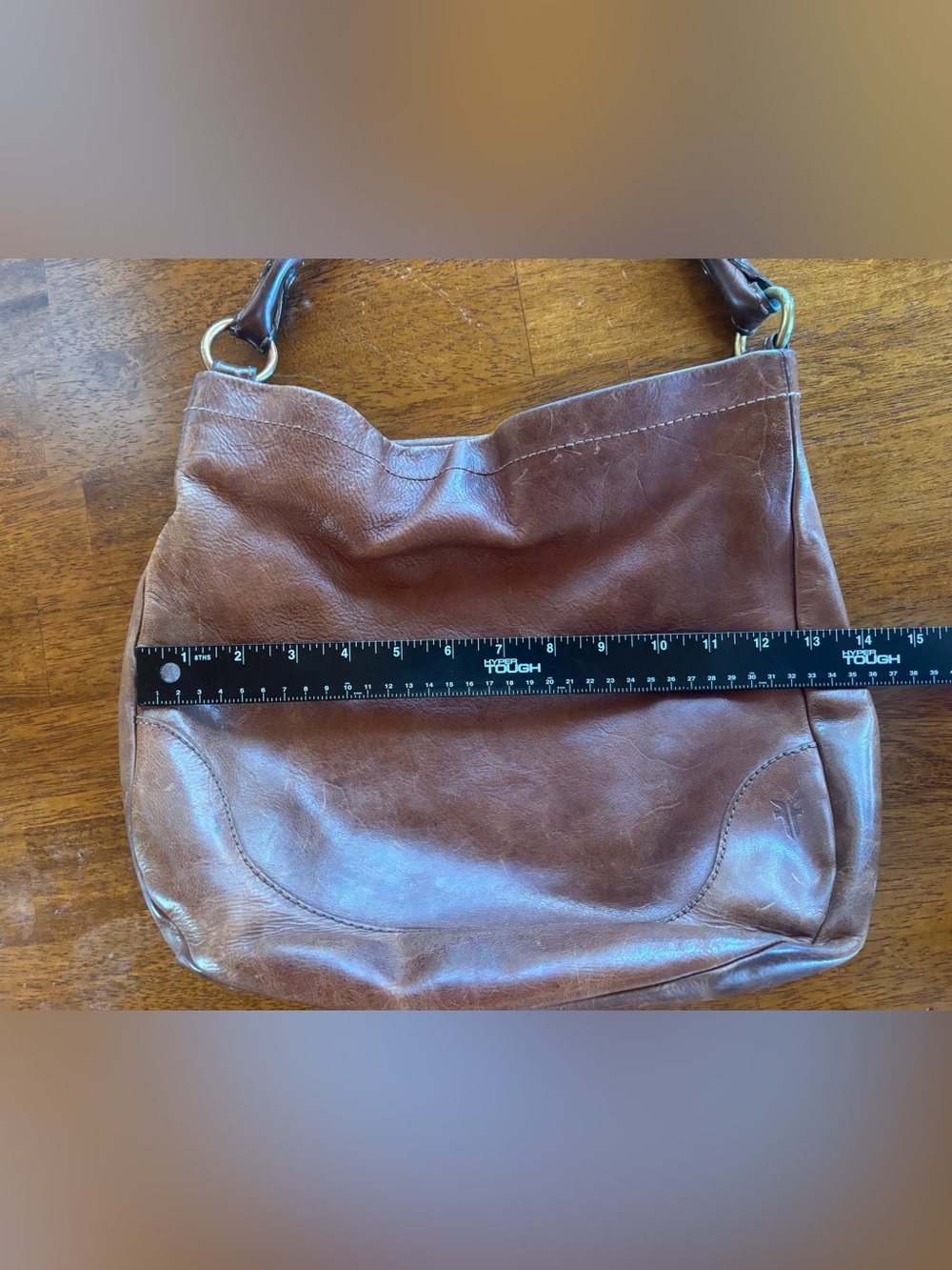 Frye Melissa Hobo Leather Bag - Picture 8 of 9